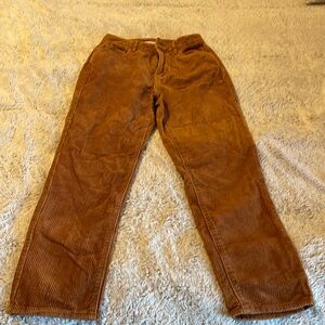 Pacsun cordury burnt orange pants size 25